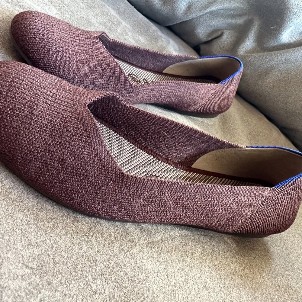 Rothy's Flat in Chocolate Python - Picture 3 of 5